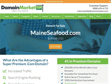 Tablet Screenshot of maineseafood.com